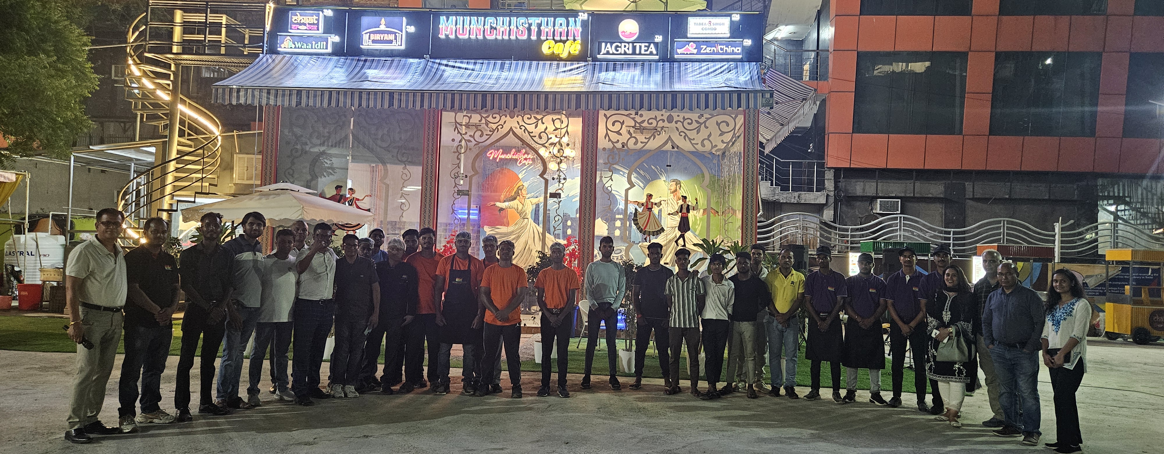 Munchisthan Cafe in Agra